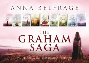 The Graham Saga, historical novel series by Anna Belfrage
